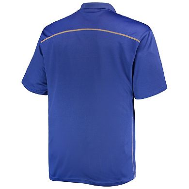 Men's Blue St. Louis Blues Big & Tall Birdseye Polo