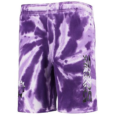 Youth Purple Phoenix Suns Santa Monica Tie-Dye Shorts