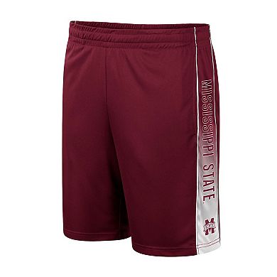 Men's Colosseum Maroon Mississippi State Bulldogs Lazarus Shorts