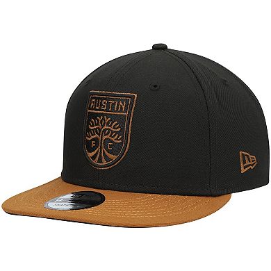 Men's New Era Black Austin FC Color Collection 9FIFTY Snapback Hat