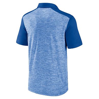Men's Fanatics Branded Royal Los Angeles Dodgers Iconic Omni Brushed Space-Dye Polo