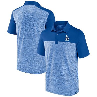 Men's Fanatics Branded Royal Los Angeles Dodgers Iconic Omni Brushed Space-Dye Polo