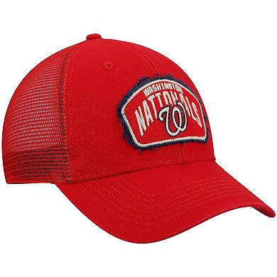 Men's '47 Red Washington Nationals Cledus MVP Trucker Snapback Hat