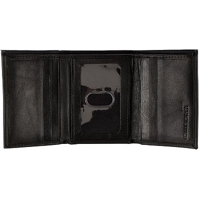 Men's Black Seattle Seahawks Hybrid Tri-Fold Wallet