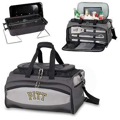 Pitt Panthers 6-pc. Charcoal Grill & Cooler Set