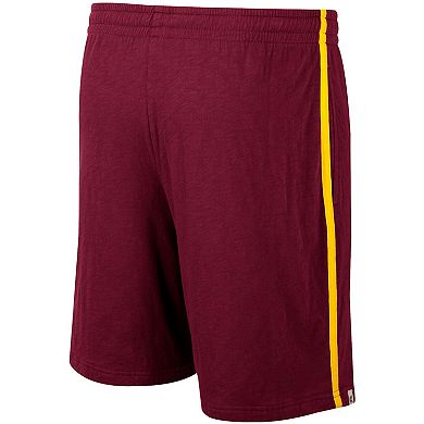 Men's Colosseum Maroon Arizona State Sun Devils Thunder Slub Shorts