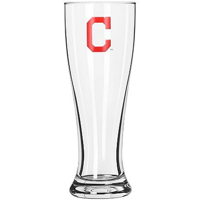 Cleveland Indians Cooperstown Collection Letterman Logo 16oz. Pilsner Glass