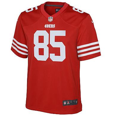 Youth Nike George Kittle Scarlet San Francisco 49ers Game Jersey