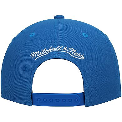 Men's Mitchell & Ness Blue Dallas Mavericks Ground 2.0 Snapback Hat