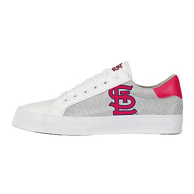 Women's FOCO St. Louis Cardinals Glitter Sneakers