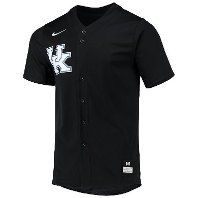 Men's Nike Black Kentucky Wildcats Replica Baseball Jersey