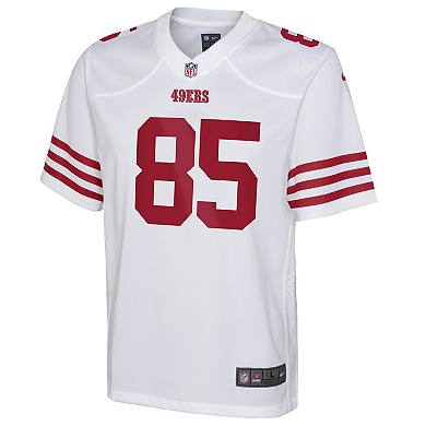 Youth Nike George Kittle White San Francisco 49ers Game Jersey