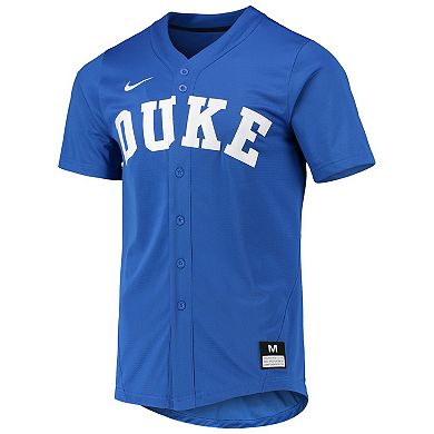 Men's Nike Royal Duke Blue Devils Replica Baseball Jersey