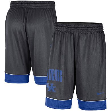 Men's Nike Charcoal/Royal Kentucky Wildcats Fast Break Shorts