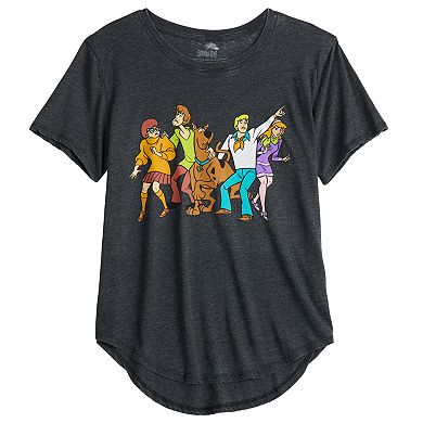 Juniors' Scooby-Doo and the Mystery Gang Graphic Tee