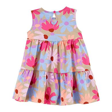 Baby & Toddler Girl Carter's 2-Piece Floral Dress & Diaper Cover