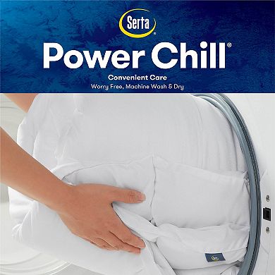 Serta Power Chill Down-Alternative Comforter