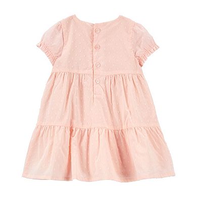 Baby Girl Carter's Tiered Cotton Dress