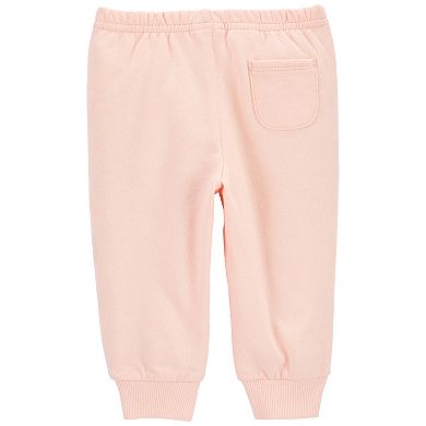 Baby Girl Carter's Pink Jogger Pants
