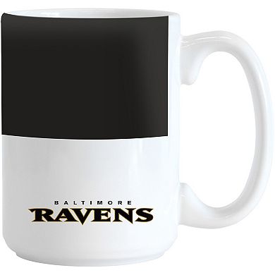Baltimore Ravens 15oz. Colorblock Mug