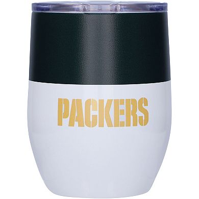 Green Bay Packers 16oz. Colorblock Stainless Steel Curved Tumbler