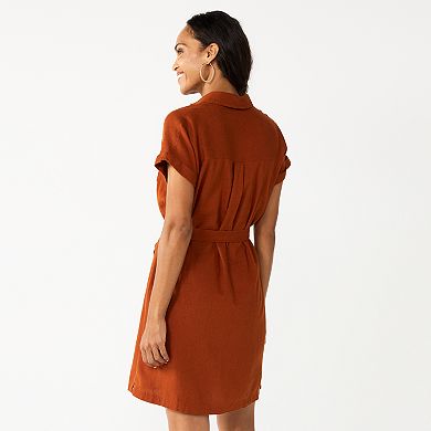 Women's Sonoma Goods For Life® Henley Shirt Dress