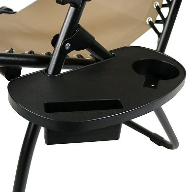 Sunnydaze Set Of 2 Oversized Zero Gravity Lounge Chairs