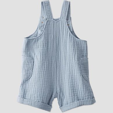 Baby Little Planet by Carter's Organic Cotton Gauze Shortalls