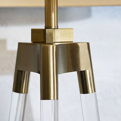 Cauley Clear Acrylic Tripod Table Lamp