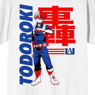 Men's My Hero Academia Todoroki Tee