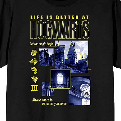 Men's Harry Potter Hogwarts Castle Tee