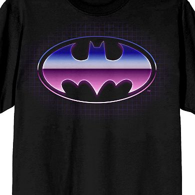 Men's Batman Chrome Logo Tee