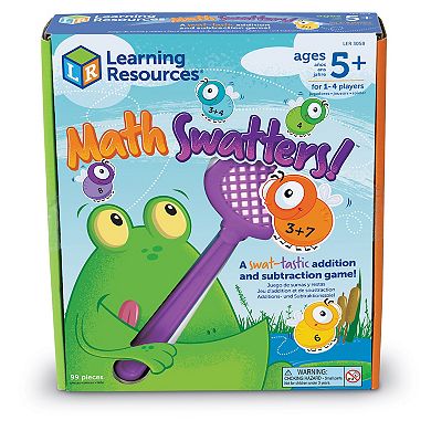 Learning Resources Math Swatters Addition & Subtraction STEM Early Education Game