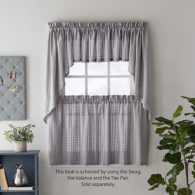 SKL Home Hopscotch Set of 2 Window Curtain Tiers