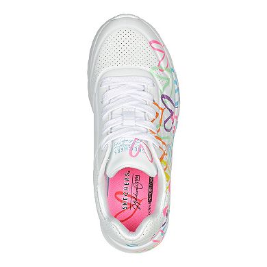 Skechers x JGoldcrown Street™ Uno Lite Spread the Love Girls' Shoes