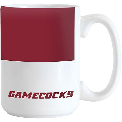 South Carolina Gamecocks 15oz. Colorblock Mug