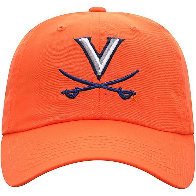 Men's Top of the World Orange Virginia Cavaliers Staple Adjustable Hat