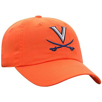 Men's Top of the World Orange Virginia Cavaliers Staple Adjustable Hat