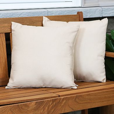 Sunnydaze Set Of 2 17" X 17" Decorative Throw Pillows