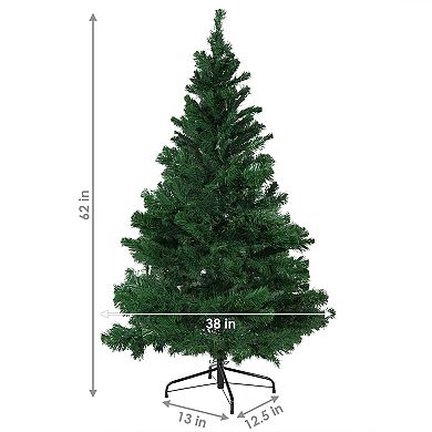 Sunnydaze Canadian Pine Indoor Artificial Christmas Tree - 5 ft