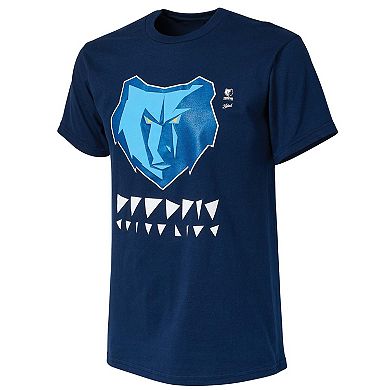 Men's NBA x Naturel Navy Memphis Grizzlies No Caller ID T-Shirt