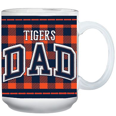 Detroit Tigers 15oz. Buffalo Plaid Father's Day Mug