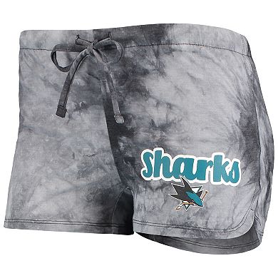Women's Concepts Sport Charcoal San Jose Sharks Billboard Racerback Tank Top & Shorts Set