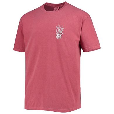 Men's Crimson Alabama Crimson Tide Comfort Colors Welcome to the South T-Shirt
