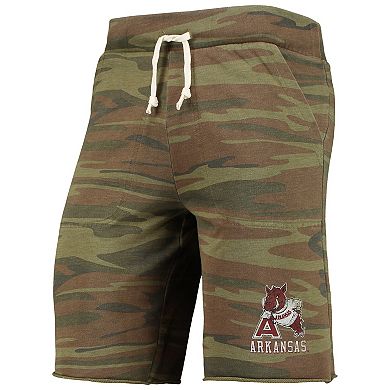 Men's Camo Alternative Apparel Arkansas Razorbacks Victory Lounge Shorts