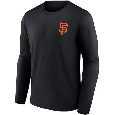 Men's Fanatics Branded Black San Francisco Giants It Doesn't Get More Hometown Collection Long Sleeve T-Shirt