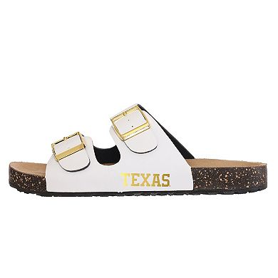 Women's FOCO Texas Longhorns Double-Buckle Sandals