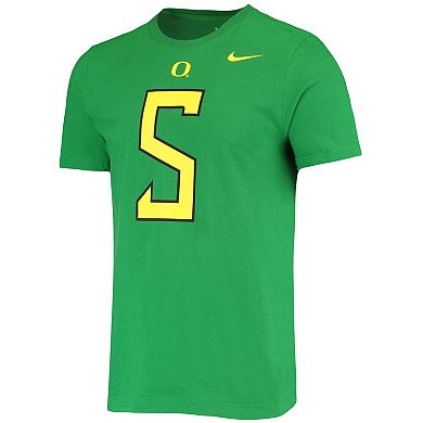 Men's Nike Kayvon Thibodeaux Green Oregon Ducks 2022 NFL Draft Name & Number T-Shirt