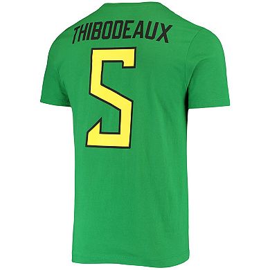 Men's Nike Kayvon Thibodeaux Green Oregon Ducks 2022 NFL Draft Name & Number T-Shirt