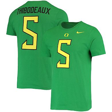 Men's Nike Kayvon Thibodeaux Green Oregon Ducks 2022 NFL Draft Name & Number T-Shirt